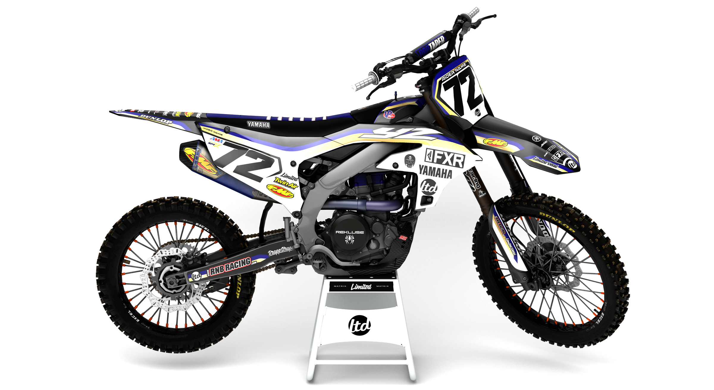 AUTOMAX izumi ゼファー400 ステッカー (3本ライン) 選べる