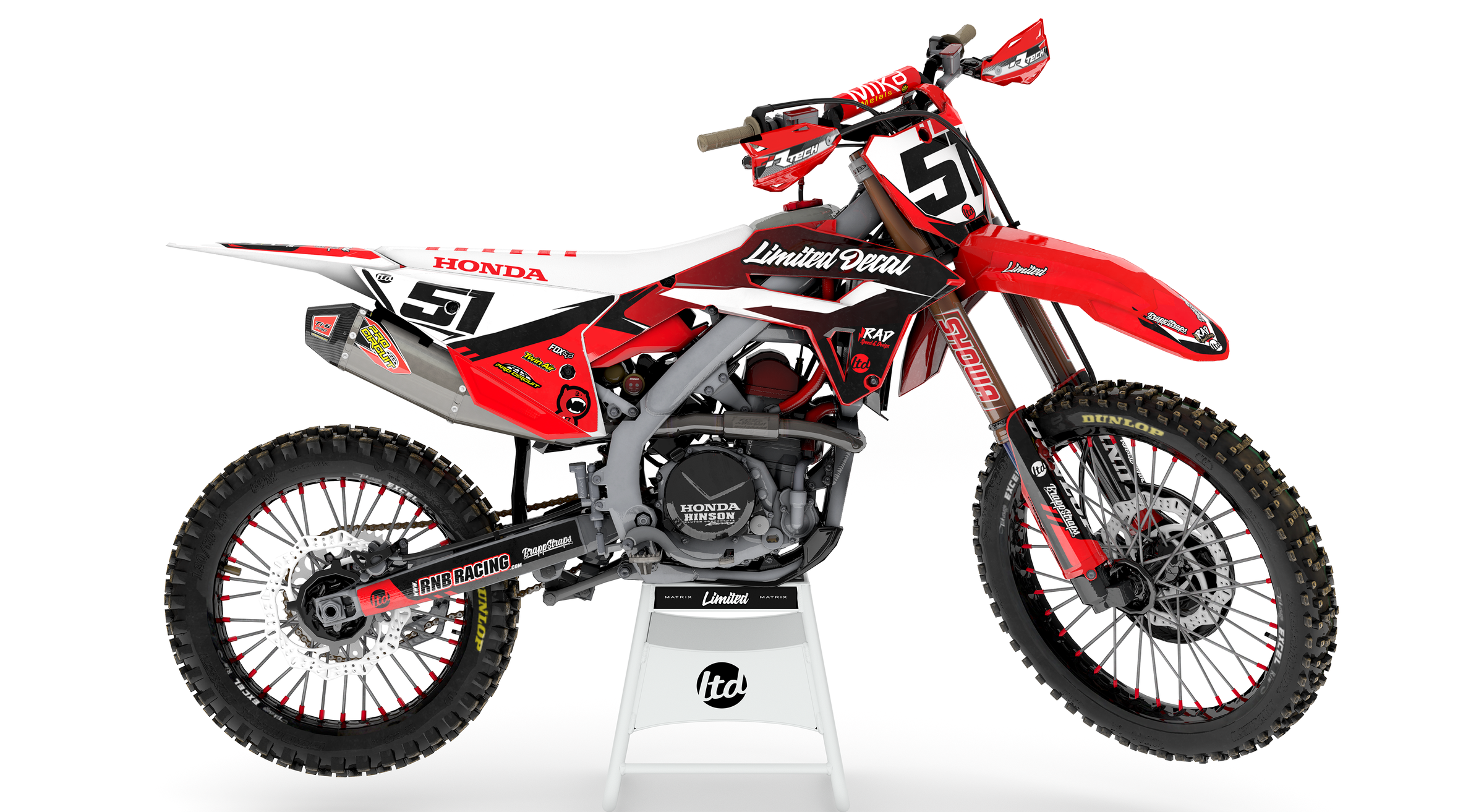 LTD-20 Graphics for Honda's | Limited Decal