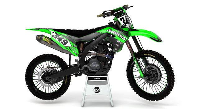 891/抽象画風/柑橘類/F10号 Kawasaki | Limited Decal