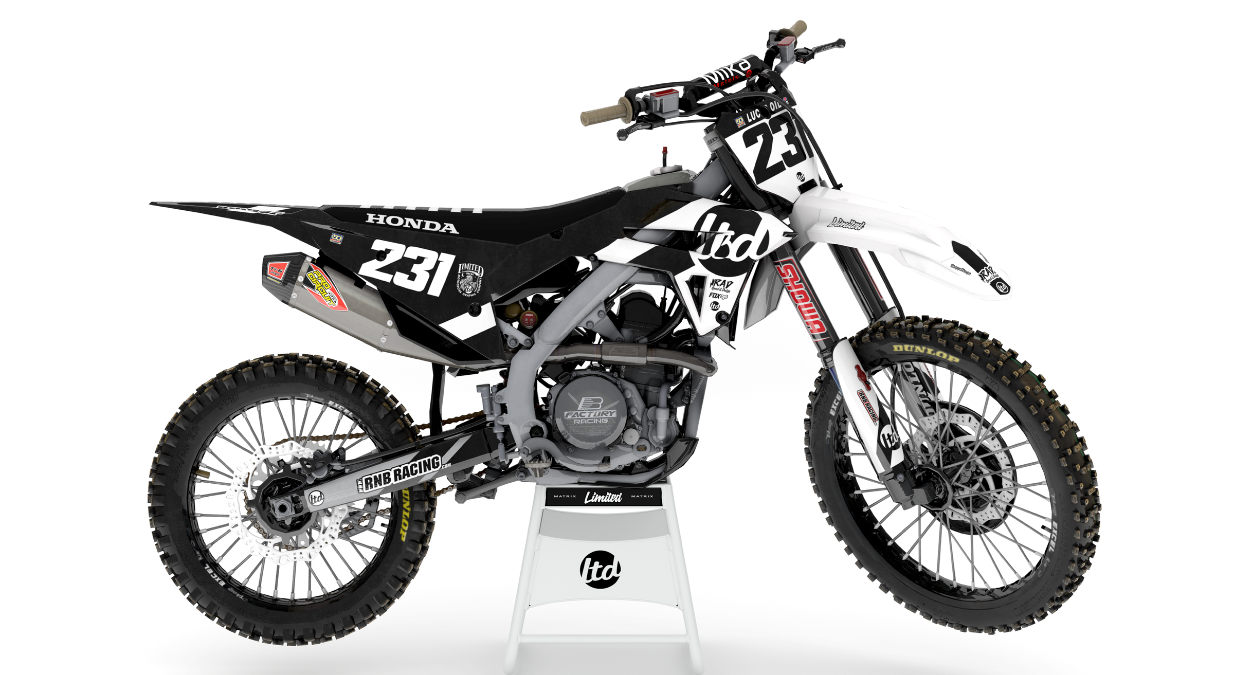 LTD-03 Graphics for Honda's | Limited Decal