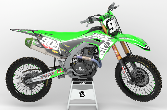 891/抽象画風/柑橘類/F10号 Kawasaki | Limited Decal